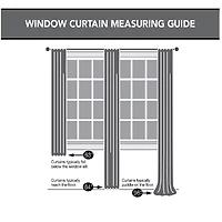 Sweet Home Collection Chic Voile Vertical Ruffled Rod Pocket Sheer Single Curtain Panel