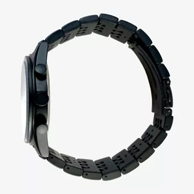 Geneva Geneva Mens Black Bracelet Watch Mac8146jc