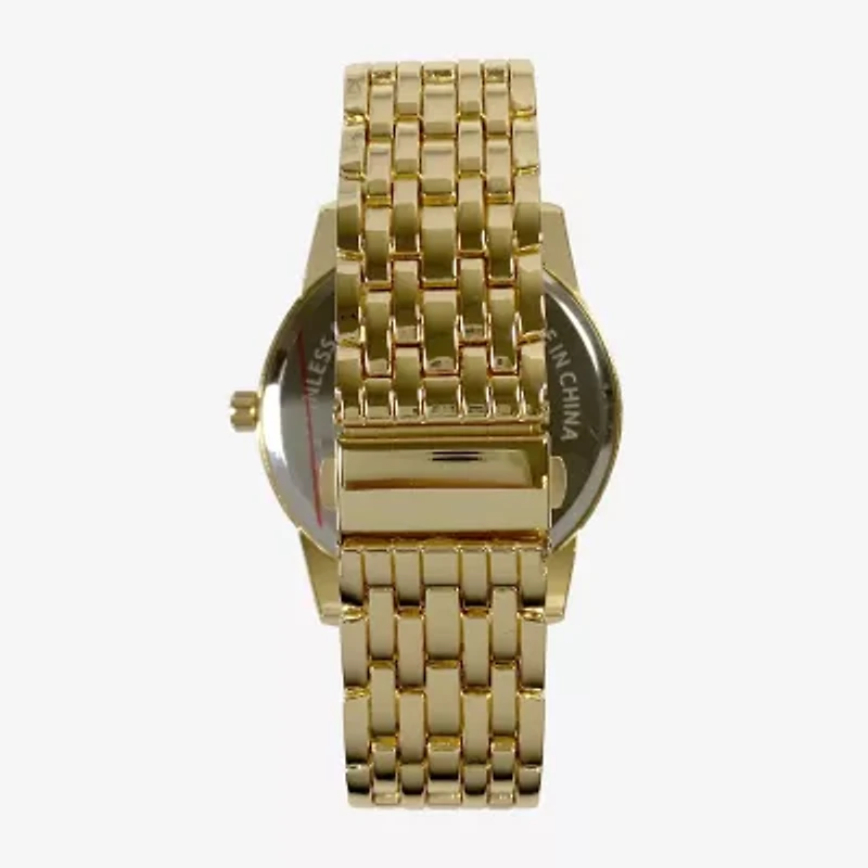 Mens Gold Tone Bracelet Watch Mac7125jc