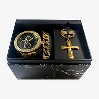 Mens Gold Tone Bracelet Watch Mac7125jc