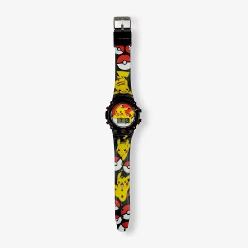Pokeman Unisex Automatic Black Strap Watch Pok4323jc
