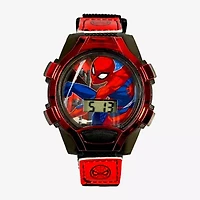 Spiderman Unisex Automatic Red Strap Watch Spd4965jc