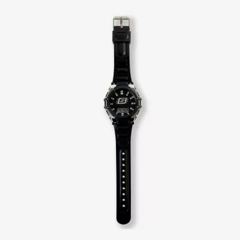Skechers Boys Black Strap Watch Ske4014jc