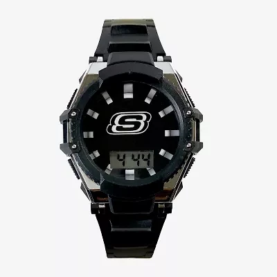 Skechers Boys Black Strap Watch Ske4014jc