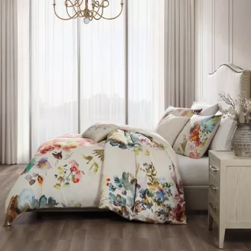 Bebejan Antique Flowers 5-pc. Midweight Reversible Comforter Set