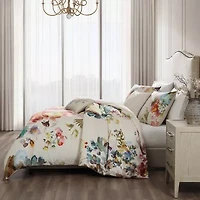 Bebejan Antique Flowers 5-pc. Midweight Reversible Comforter Set