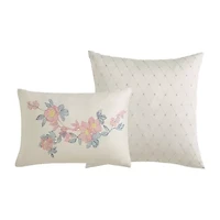 Bebejan Antique Flowers 5-pc. Midweight Reversible Comforter Set