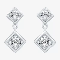 Ever Star (G / SI1-SI2) 1/4 CT.T.W. Lab-Grown Diamond Sterling SIlver Round Stud Earrings