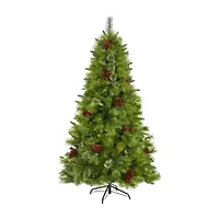 Nearly Natural Montana Mixed Faux Pine Christmas Tree