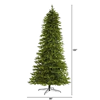 Nearly Natural Belgium Faux Fir Christmas Tree