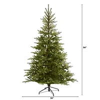 Nearly Natural North Carolina Faux Spruce Christmas Tree