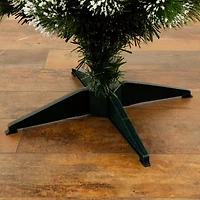 Nearly Natural Fiber Optic Faux 4 Foot Pre-Lit Pine Christmas Tree