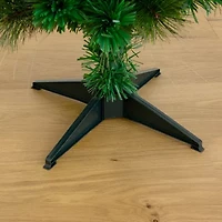 Nearly Natural Fiber Optic Faux 4 Foot Pre-Lit Pine Christmas Tree