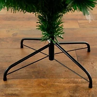 Nearly Natural Fiber Optic Faux 6 Foot Pre-Lit Pine Christmas Tree