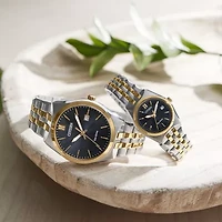 Citizen Corso Womens Two Tone Stainless Steel Bracelet Watch Ew2299-50e
