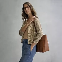 a.n.a Renee Woven Bucket Bag