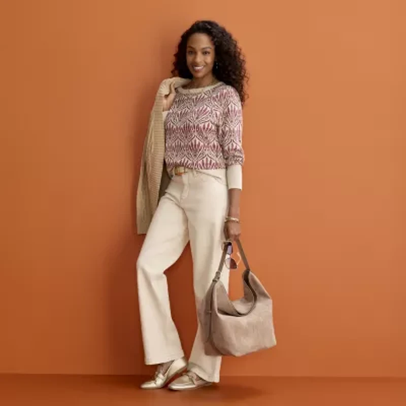 Worthington Jo Faux Suede Bucket Bag