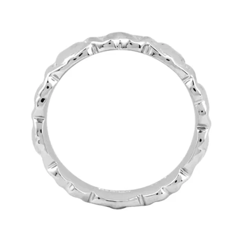 Personally Stackable Sterling Silver 4.5mm Heart Ring