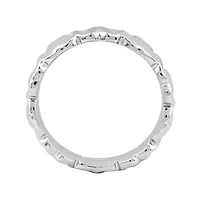 Personally Stackable Sterling Silver 4.5mm Heart Ring