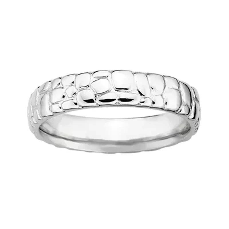 Personally Stackable Sterling Silver Stackable Ring