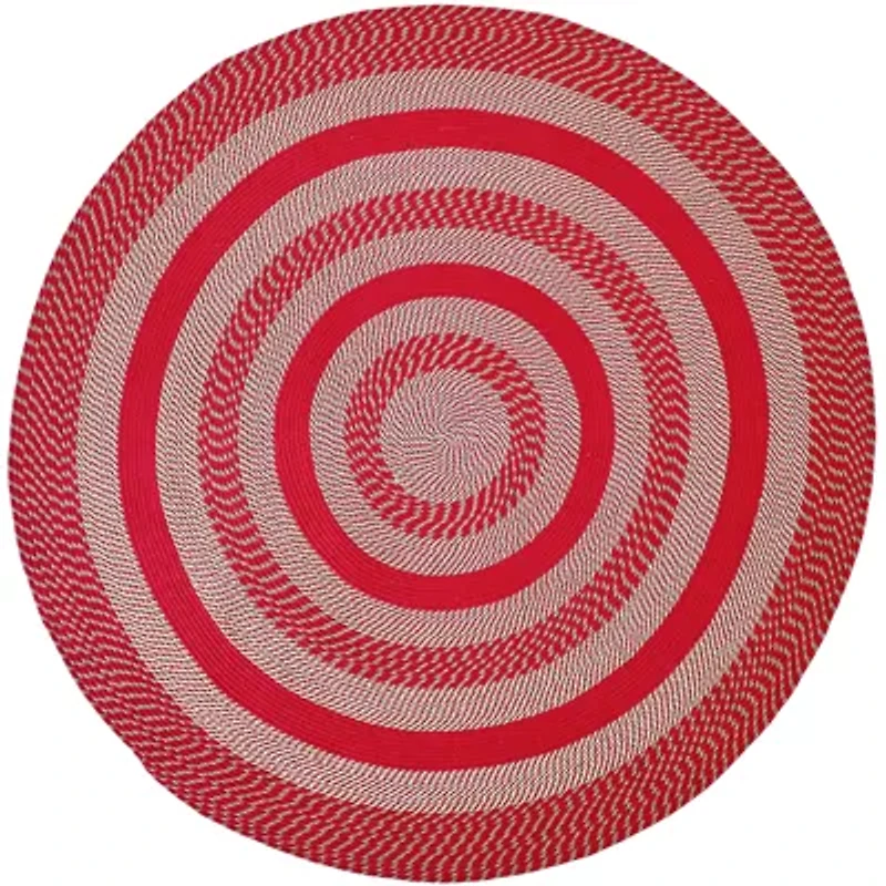 Better Trends Newport Braid Round Rug