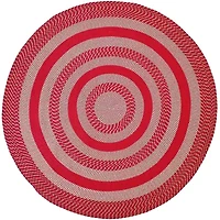 Better Trends Newport Braid Round Rug