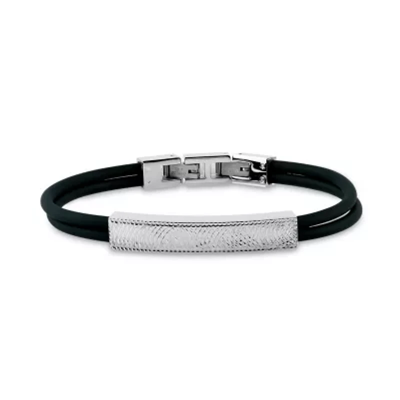 Mens Stainless Steel / Inch Id Bracelet