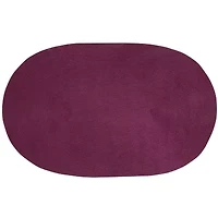 Better Trends Country Solid Braided Reversible Indoor Oval Area Rug