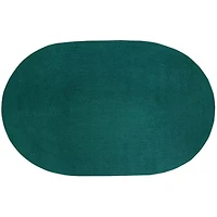 Better Trends Country Solid Braided Reversible Indoor Oval Area Rug