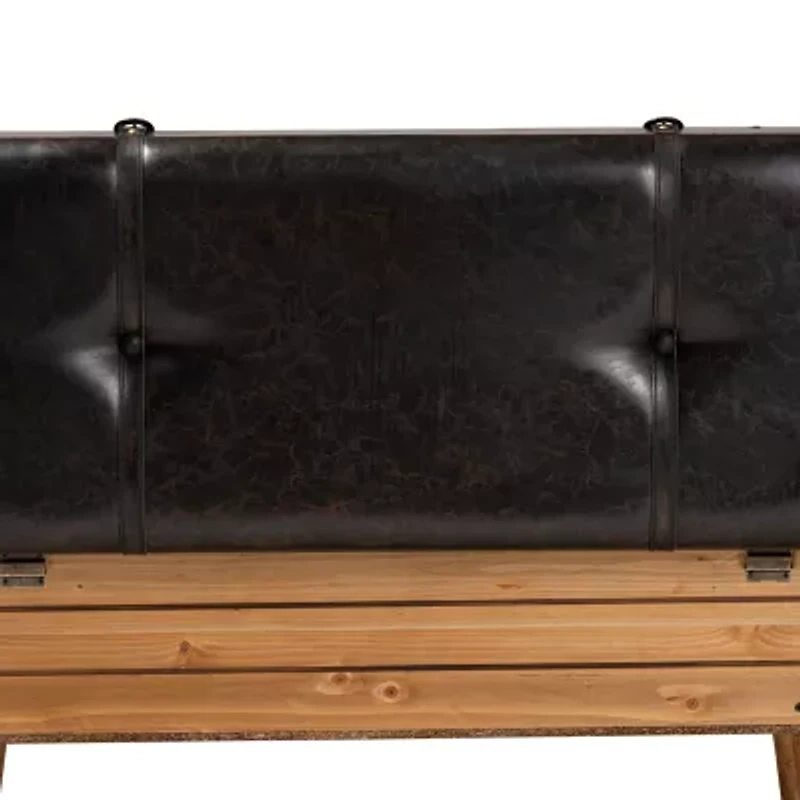 Amena Living Room Collection Upholstered Ottoman