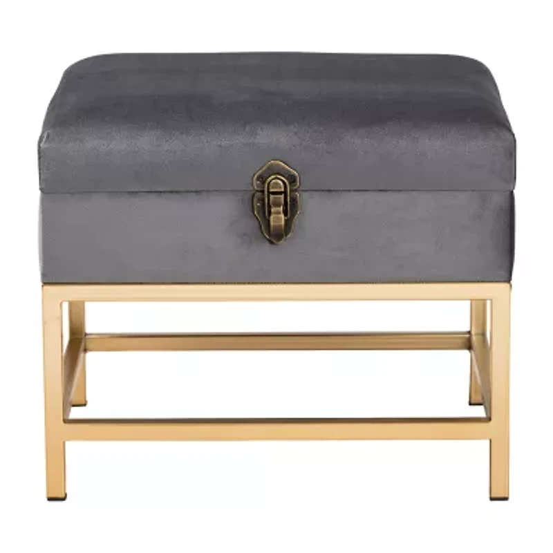 Aliana Living Room Collection Upholstered Ottoman