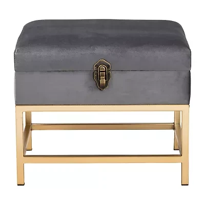 Aliana Living Room Collection Upholstered Ottoman