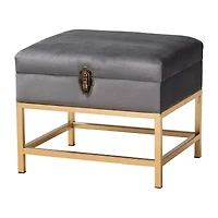 Aliana Living Room Collection Upholstered Ottoman