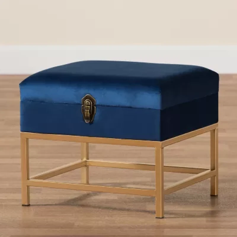 Aliana Living Room Collection Upholstered Ottoman