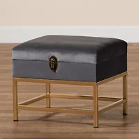 Aliana Living Room Collection Upholstered Ottoman