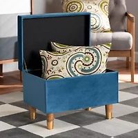 Elias Living Room Collection Upholstered Ottoman