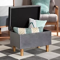 Elias Living Room Collection Upholstered Ottoman