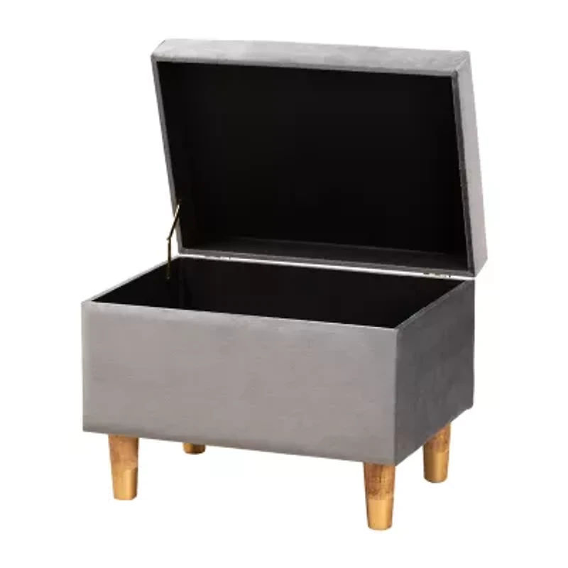 Elias Living Room Collection Upholstered Ottoman