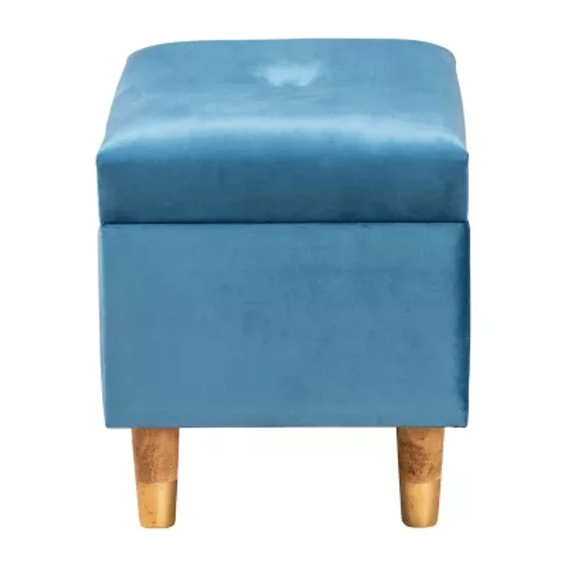 Elias Living Room Collection Upholstered Ottoman