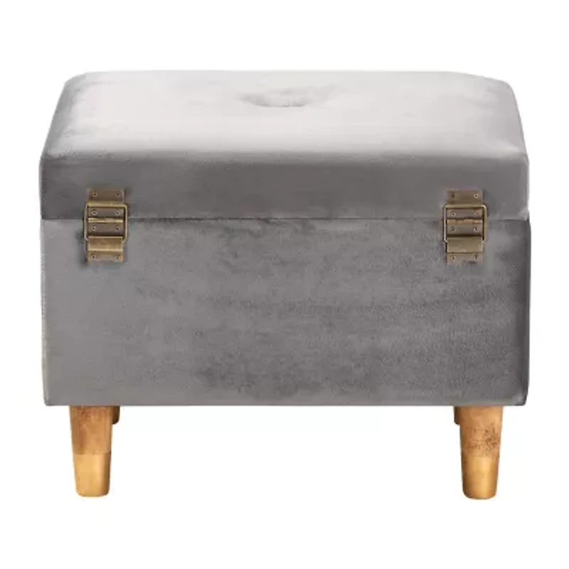 Elias Living Room Collection Upholstered Ottoman