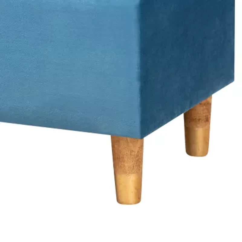 Elias Living Room Collection Upholstered Ottoman