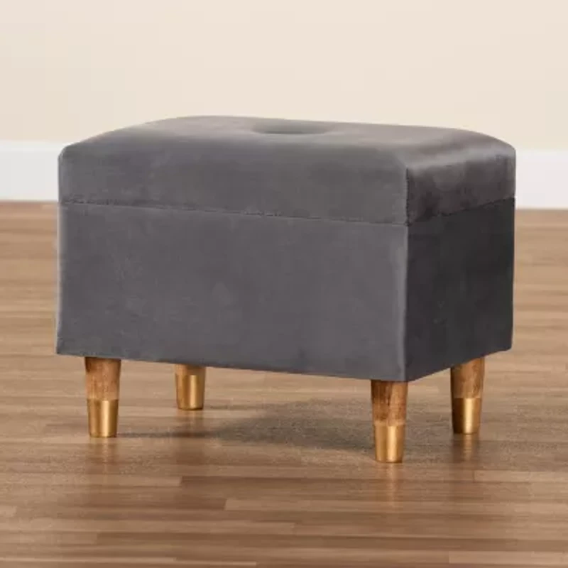 Elias Living Room Collection Upholstered Ottoman