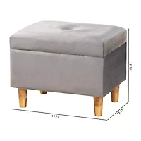 Elias Living Room Collection Upholstered Ottoman