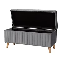 Hanley Living Room Collection Upholstered Ottoman