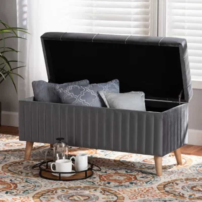 Hanley Living Room Collection Upholstered Ottoman