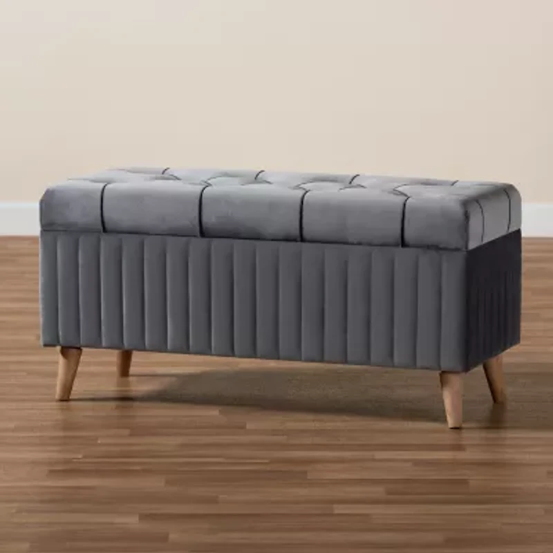 Hanley Living Room Collection Upholstered Ottoman