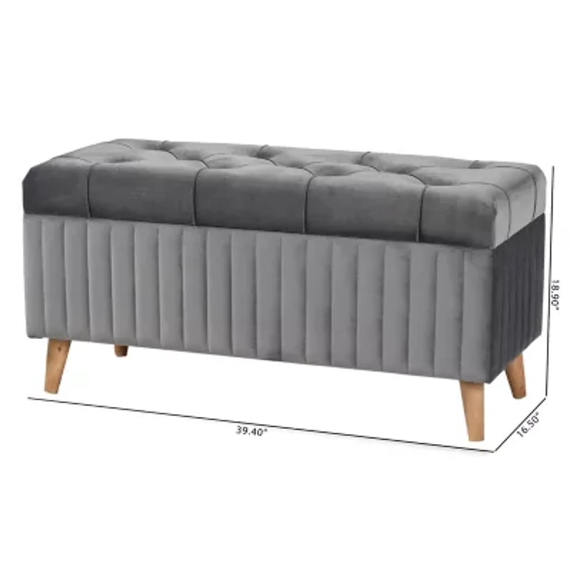 Hanley Living Room Collection Upholstered Ottoman