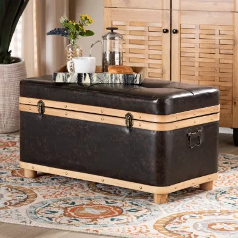 Gendry Living Room Collection Upholstered Ottoman