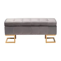 Ellery Living Room Collection Upholstered Ottoman