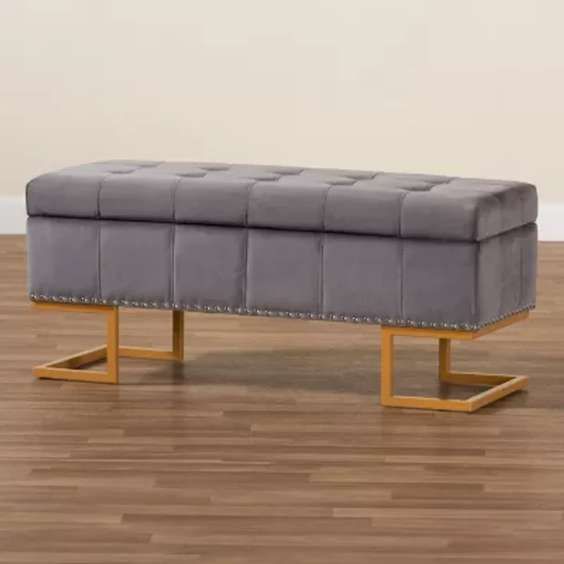 Ellery Living Room Collection Upholstered Ottoman